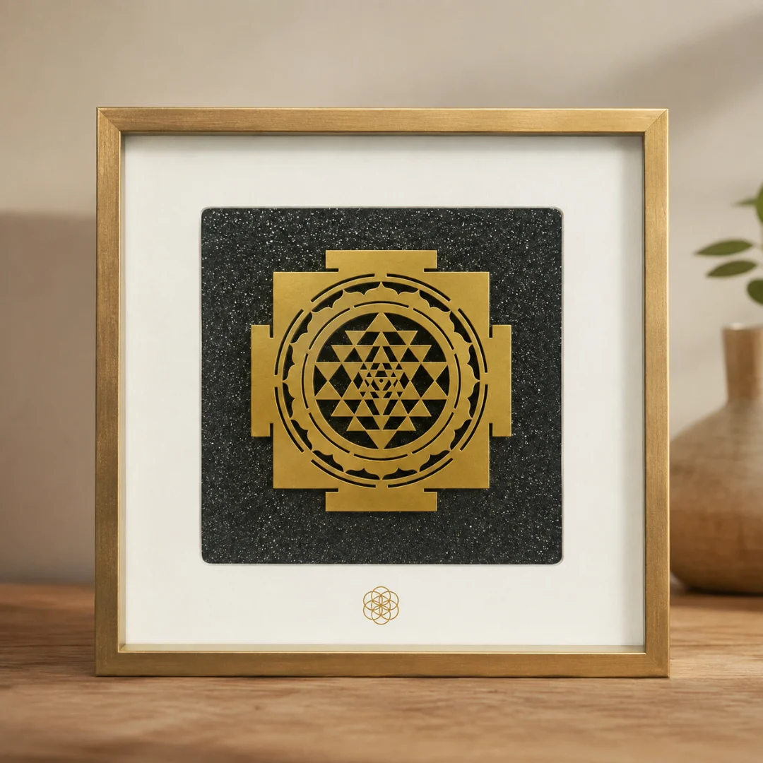 Pyrite - Shree Yantra – Abundance & Prosperity