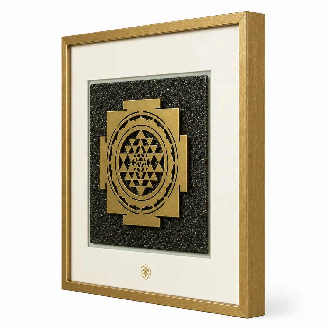 Pyrite - Shree Yantra – Abundance & Prosperity thumbnail 2