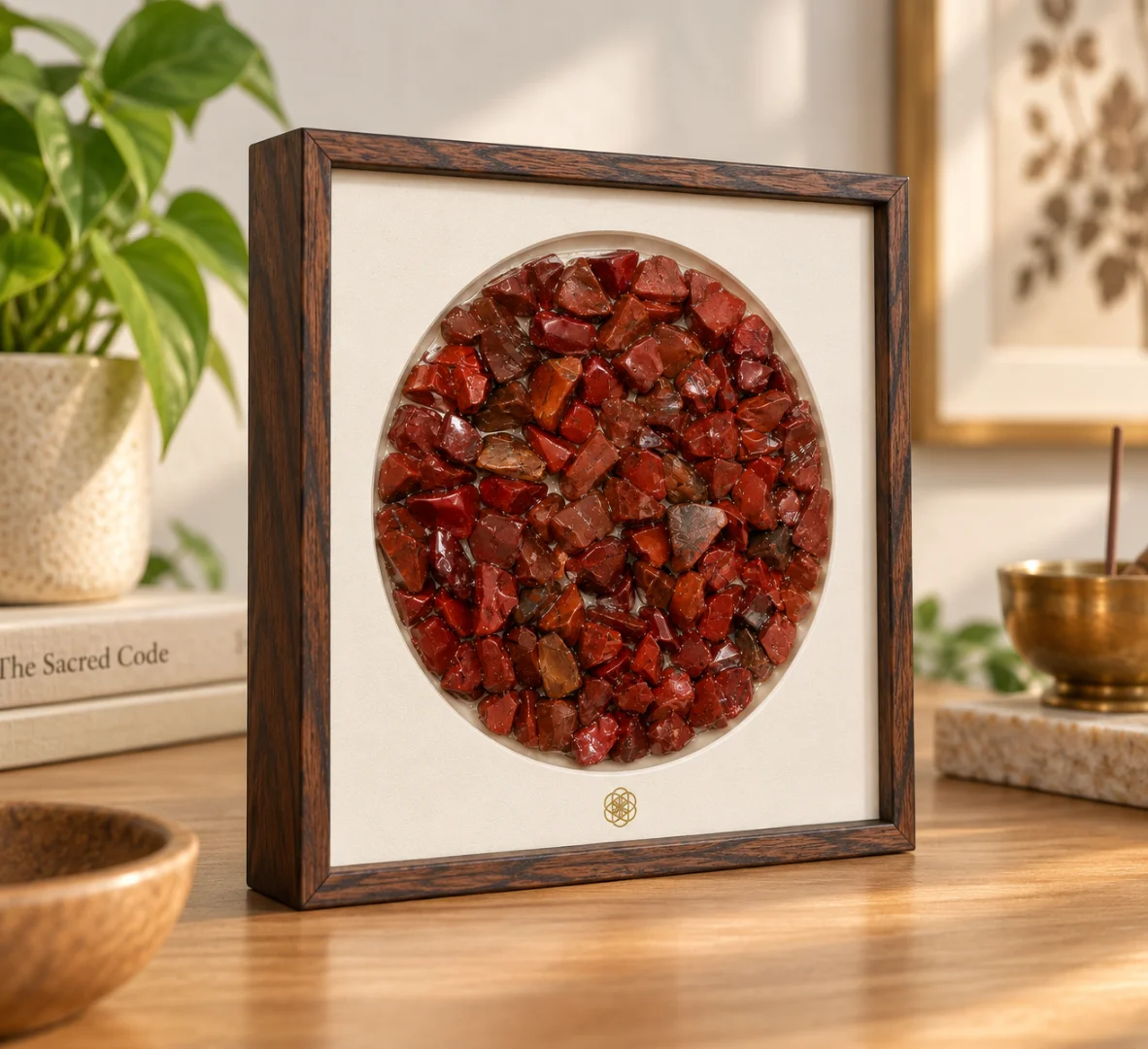 Red Jasper — Strength & Courage