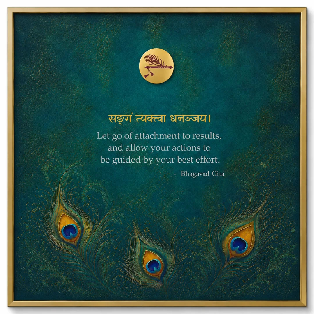 Bhagavad Gita-Let Go of the Outcome thumbnail 3