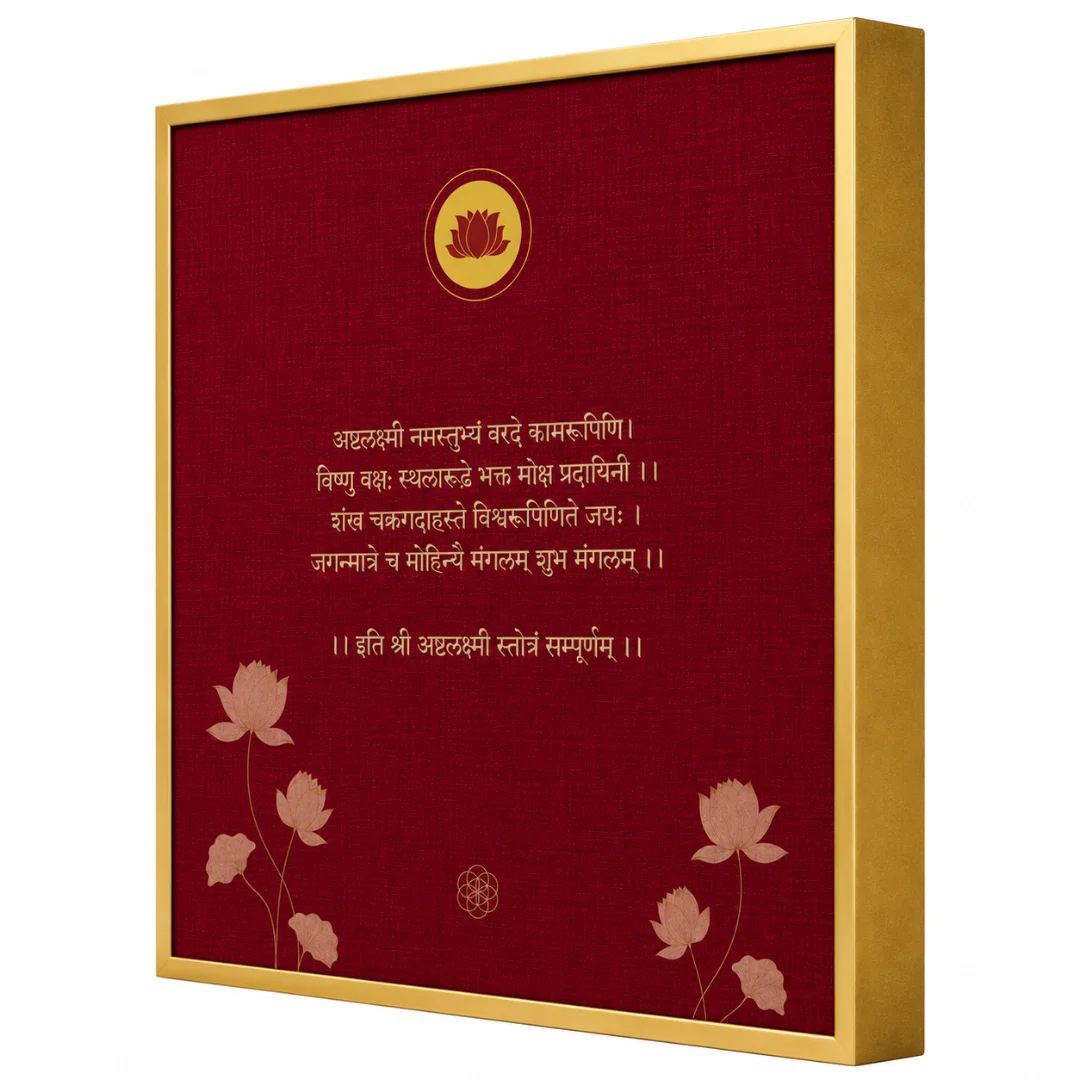 Ashtalakshmi Stotram — Eight Blessings of Abundance