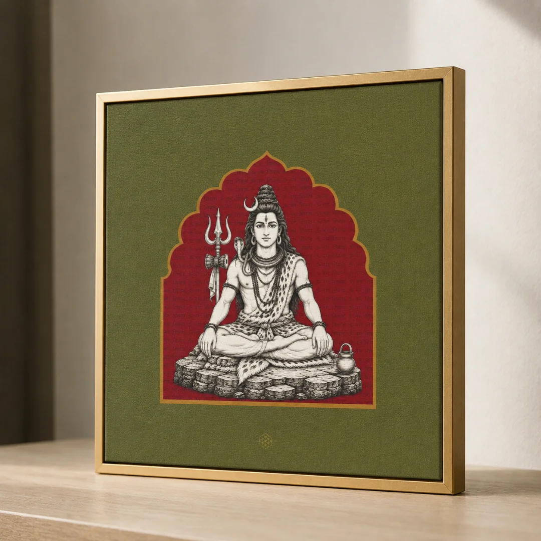 Shiva – The Eternal Yogi | Canvas Art