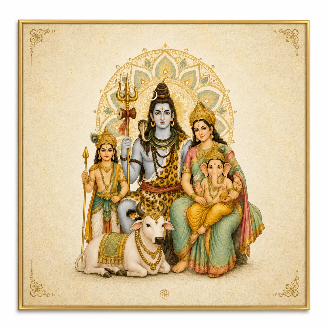 Shiv Parivar – Divine Family thumbnail 2