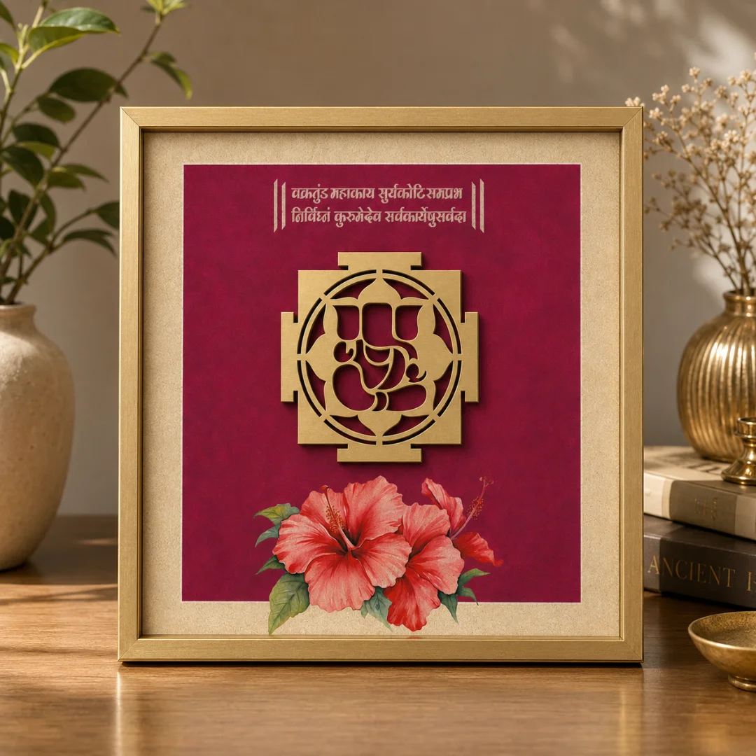 Vakratunda Ganesha Yantra – Remover of Obstacles