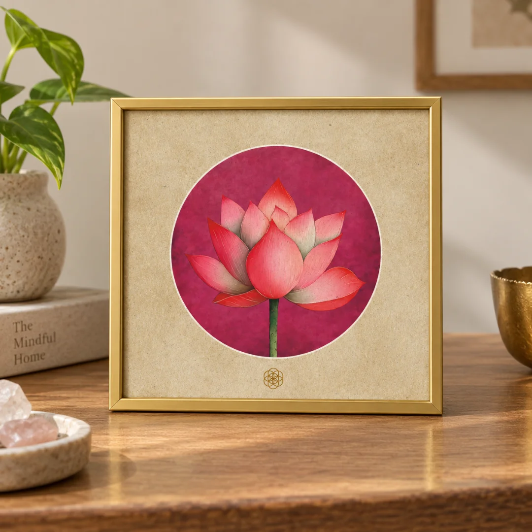 Sacred Lotus – Vastu Art for Growth & Positivity