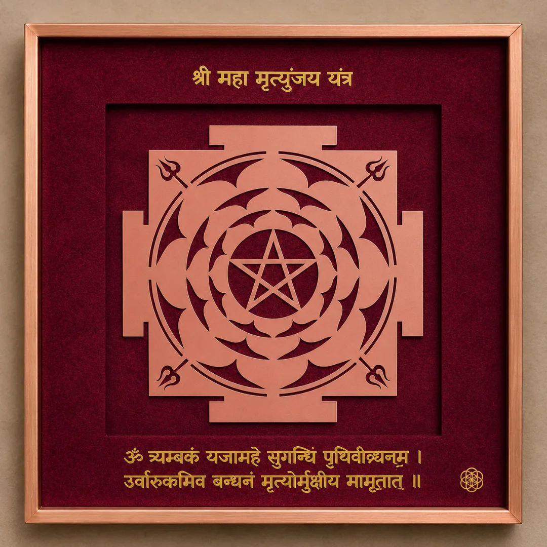 Maha Mrityunjaya Yantra – Protection & Healing thumbnail 3